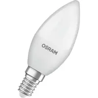 Osram LED BASE CLASSIC B in B-vorm, LED-lamp, mat, 6,8 W, 806 lm, 6500 K, CRI 80