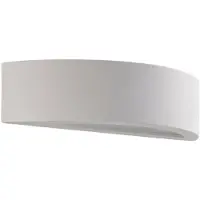 LINDBY Wandlampe , Aurel, dimbare, Wit, Woonkamer, Gips / Klei, Modern