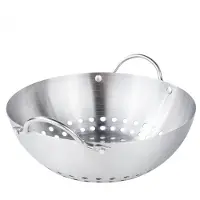 Huismerk Premium Mini Grill Wok - 20,5 cm