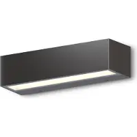 Calex wandlamp buiten | 2700K | 1000 lumen | 10W | Zwart