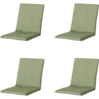 Madison Stapelstoelkussen Basic Green (97 x 49 cm)