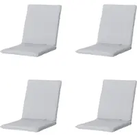 Madison Stapelstoelkussen Panama Light Grey (97 x 49 cm)