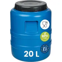 Garronda 20L – Vat met wijde hals - Kuilvoer in vat – Bagagetrommel – Gistingsvat – Gistingscontainer – Voerton