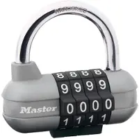 Master Lock MasterLock Hangslot Pro Sport cijferslot 4-cijferig grijs