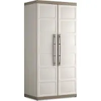 Kis Keter Excellence XL Opbergkast hoog - 4 planken - 54x89x182cm - Beige/Taupe