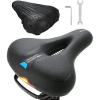 Dayshake Fietszadel - heren/dames - reflecterend en ventilerend - waterdicht