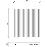 Diederichs DCI1084 Interieurfilter
