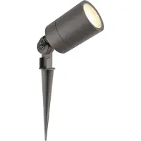LEDVION - LED Prikspots - Antraciet - IP65 - 5W - 2700K - 2M