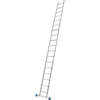 Krause Alu-aanzetladder Stabilo, 18 sporten, met dwarssteun