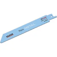 Kreator KRT032002 Zaagblad - Reciprozaag - Flex/Metaal - 150 mm - 18 TPI - 2 stuks