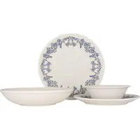 RINART Serviesset (large) valeria 24 delig 6 personen porselein