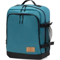 Ferocity - Handige rugzak voor op reis 40x25x20 cm Multifunctioneel - handbagage koffer - Polyester - Blauwe REIS
