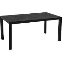 Lesli Living Outdoor Living - Tafel Murcia black 160x90cm
