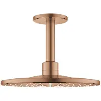 GROHE Regendoucheset Rainshower SmartActive 31 cm met Plafondarm Rond Warm Sunset Geborsteld