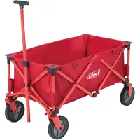 Coleman Wagon opvouwbare bolderkar - Rood