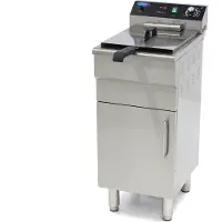 Maxima Frituurpan - 16 L - 1 Mand - met Tapkraan en Opbergruimte