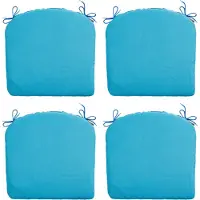Madison Zitkussen panama aqua 46x48 - 4 stuks
