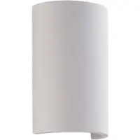 LINDBY Wandlampe , Jenke, Wit, Woonkamer, Gips / Klei, Modern