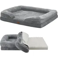 Juskys Hondenmand / Kattenmand Sheena XL - 105 x 82 cm - Grijs