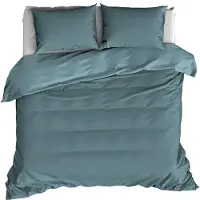 De Witte Lietaer Dekbedovertrek Olivia Arctic Satijn-200 x 200 / 220 cm | 2-Persoons