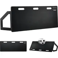 Vevor voetbalterugkaatsbord, draagbaar trainingsbord van 1150 x 450 mm, HDPE terugkaatswand, trainingsuitrusting voor kinderen en jongeren, trainingsbord voor voetbal, zwart