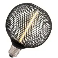Osram LED lamp E27 | Globe G125 | Zwart | Decor Straw | 1800K | Dimbaar | 3.5W (12W)