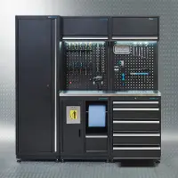 Datona Werkplaatsinrichting PREMIUM met RVS werkblad 200 cm breed