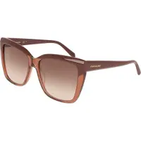 Ferragamo Zonnebril - - SF1102S - Acetaat - Bordeau/Transparant Bruin - 58-16-140