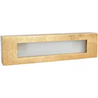 LINDBY Wandlampe , Emina, dimbare, Goud / Messing, Woonkamer, Gips / Klei, Modern