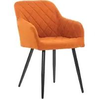 CLP Shila Eetkamerstoel Stof oranje
