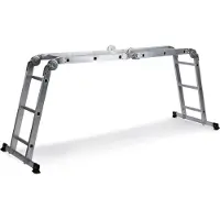 Hjh OFFICE SOLID W3 | 12 stappen - Klaptrap zilver