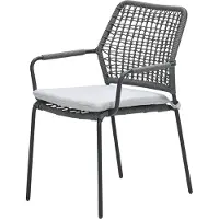 Garden Impressions Swifty rope dining tuinstoel carbon black valley sand