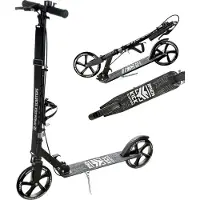 Raven Straight Zwart 200mm met rem, bel en bidonhouder