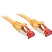 Lindy Stevige UTP-netwerkkabel categorie 6 LINDY 47763 1,5 m Geel 1 Stuks