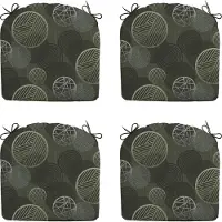 Madison zitkussen circle green ca. 46x48 cm set van 4