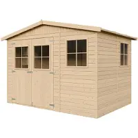 Timbela M334 - Houten tuinhuis - 6 m² - 216x324xH226 cm - zonder vloer