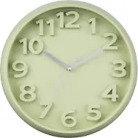 Karlsson wandklok elevated classic numbers tea green- Ø33,5cm