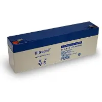 Ultracell UL2.4-12 VRLA AGM Loodaccu (12V, 2.4 Ah, T1 terminal)