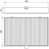 Diederichs DCI0030 Interieurfilter