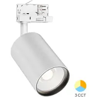 Braytron LED Railspot - Track Spot - - 3-Fase - 30W 2960lm 38D - Aanpasbare Lichtkleur CCT - Wit
