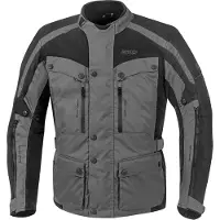 GMS Temper Grijs Zwarte Textiele Motorjas Maat S