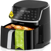 TurboTronic - Airfryer XL - Heteluchtfriteuse - 8 Liter -