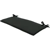 Madison bankkussen 170x48 - dark grey recycled canvas
