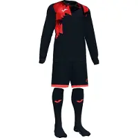 Joma Zamora VI Keeperset Kinderen - Zwart / Fluo Oranje | Maat: 104-116