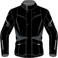 Dainese Tempest 3 D-Dry Jas zwart Ebony Maat 44