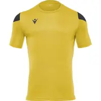 MACRON Polis Short Sleeve T-shirt Geel M