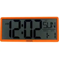 Karlsson wand/tafelklok retro lcd helder