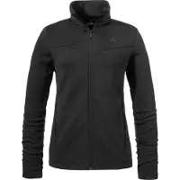Schöffel Fleece jas 'Pine' zwart