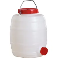 Graf Vat 15 l PE wit 1 draaggreep Vulopening Ø 120 mm (30 x 30 x 30 cm)
