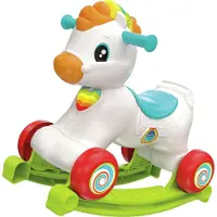 Clementoni - 3-in-1 hobbelpaard - Speelgoed Paard - Educatief speelgoed - Interactief Babyspeelgoed - Bereidbaar - 12 - 36 maanden